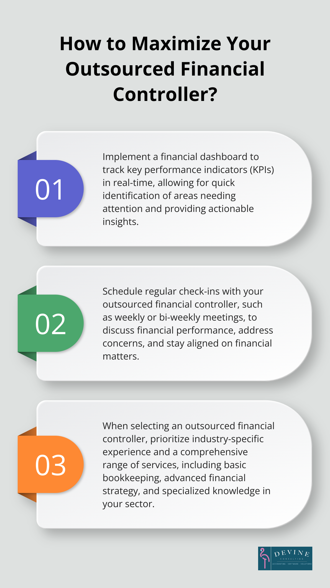 Infographic: How to Maximize Your Outsourced Financial Controller?