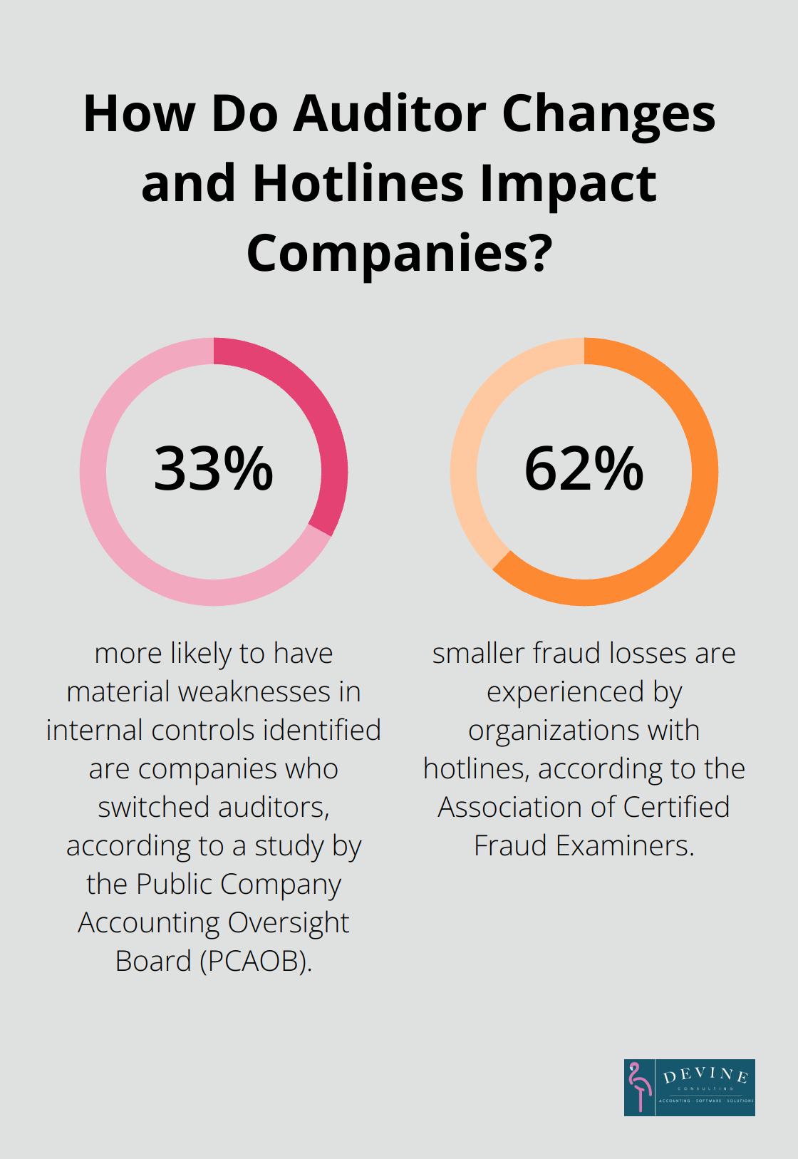 Infographic: How Do Auditor Changes and Hotlines Impact Companies?