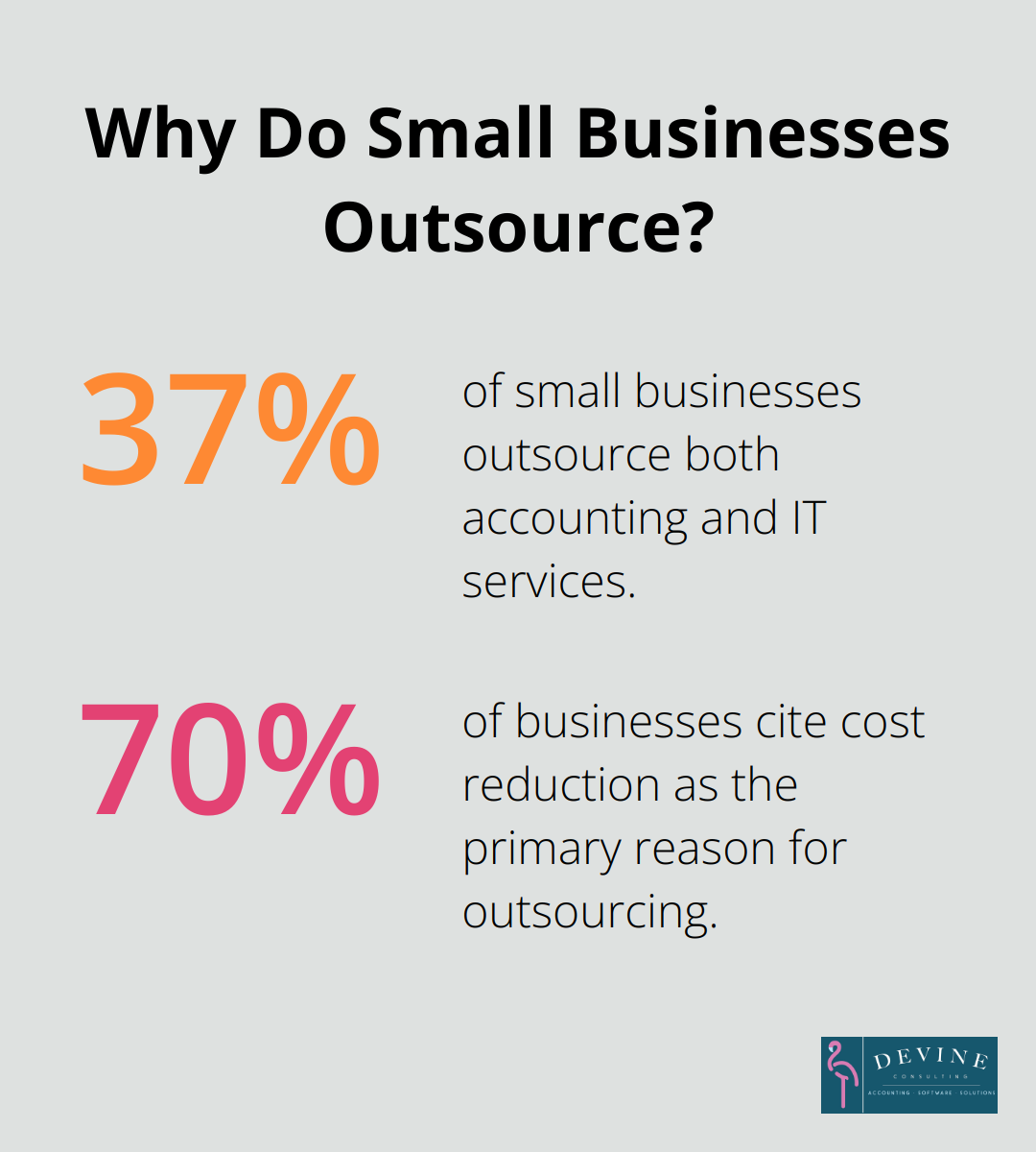 Infographic: Why Do Small Businesses Outsource? - outsourced accounting and bookkeeping