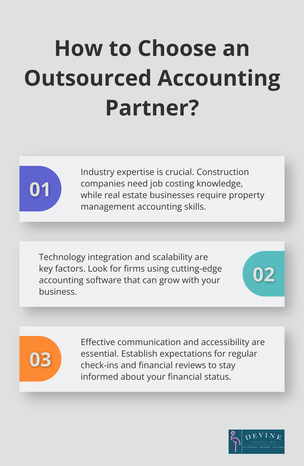 Infographic: How to Choose an Outsourced Accounting Partner?